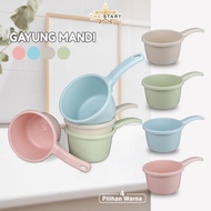 Gayung Mandi Warna Pastel Gayung Air Serbaguna Gayung Plastik Tebal