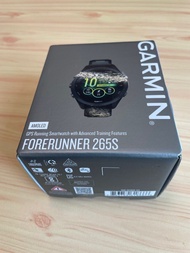 全新 Garmin Forerunner 265s 跑步運動手錶 黑色 行貨