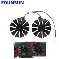★88MM T129215SU RX580 Cooling Fan For ASUS RX 470 570 580 EXPEDITION OC Graphics Card Cooler Fa@*@X