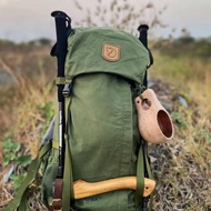 [ORIGINAL]FJALLRAVEN KAIPAK 38L BACKPACK HIKING TRAVEL FREE RAINCOVER BAG