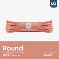 MR Shoelaces RP43 Salmon (SALEM) Round Shoelaces BIG 6mm Shoelaces 90cm 100cm 120cm 150cm 180cm-200c