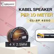 Celewave Speaker Cable 4 x 2.5 mm 10 METER CL SP 425C CLSP425c