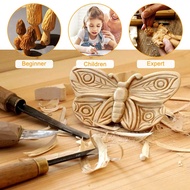 Basswood Carving Blocks 4 x 2 x 2 InchLarge Whittling Wood Carving Blocks Kit for Kids Adults Beginn