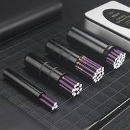 ✓ Cigarette Accessories Portable men Cigarette Pipe Tobacco Sealed Holder Waterproof Outdoor Aluminum alloy Small