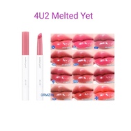 4U2 Melted Yet Lip Balm Peanut Meat Juicy Mouth Disposable Color Long-Lasting 2 g.