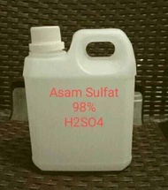 Asam Sulfat 1kg / H2SO4 98% / Sulphuric Acid / Asam Sulpahte Murah