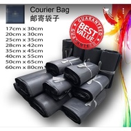 PARCEL BAG !!! STOK !!! 100pcs Courier Bag/Courier flyers/Courier Packaging Bag/Beg Kurier/ PosLaju