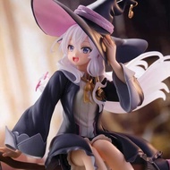 Anime Figure Elaina Action Figure Wandering Witch Sitting Figurine Elaina Figurine PVC Model Desk