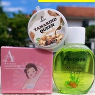 ARRAYA CARE CREAM, TONER & SCRUB