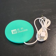 加熱杯墊便攜式USB牛奶茶水保溫杯恆溫水杯底座墊