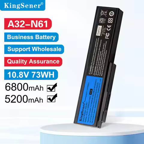 KingSener A32-N61 Laptop Battery for ASUS N61 N61J N61D N61V N61VG N61JA N61JV M50s N43S N43JF N43JQ