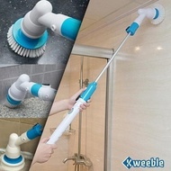 Plaza spin scrubber