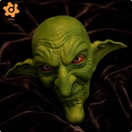 [utruiut0k] Latex Goblin Mask Creepy Creature Mask Scary Lifelike for Costume Parties