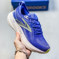 Brooks Glycerin 22 blue Marathon Long Running Running Shoes Men Women Same Style Shock Absorption An