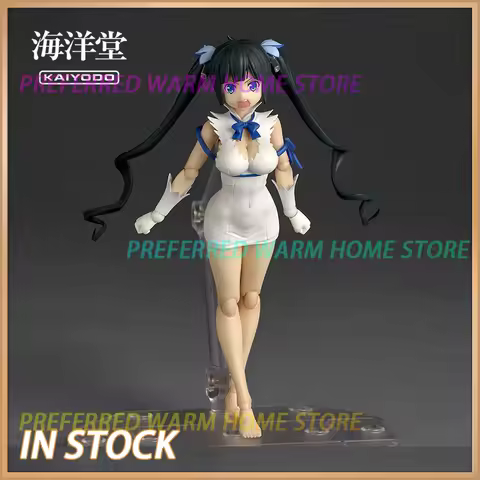 In Stock KAIYODO Hestia Movability Model Toys Revoltech AMAZING YAMAGUCHI DanMachi Beautiful girl mo