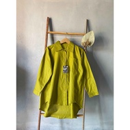 KEMEJA OVERSIZE LINEN SHIRT OVERSIZE SHIRT - PLAIN SHIRT - PLAIN SHIRT LINEN SHIRT WOMEN'S SHIRT OVE