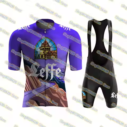 2025 Leffe Drink Wine Cycling Jersey Mountain Bike Jersey Maillot Ciclismo Breathable Bicycle Clothi