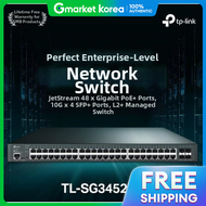 TP-Link | Sandol Tl-Sg3452Xp 48-Port 10g 4Sfp Poe 385W Switching Hub Tl-Sg3452Xp