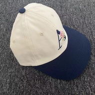Qualified Ready Stock Aime Leon Dore American Retro Stitching Baseball Cap Flower Pattern Brim Adjus