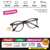 KM234 Round Frame Minus Glasses - Round Korean Glasses