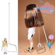 MIHAN Doll Holder, Action Pose Universal Doll Display Stand, Portable Stainless Steel Anti-slip Doll