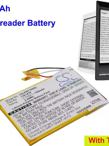 Cameron Sino 700mAh Battery 1-853-104-11, LIS1476, LIS1476MHPPC(SY6) for Sony PRS-T1, PRS-T2, PRS-T3