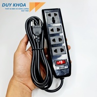Ổ Cắm Điện 4 Lỗ cắm Có Dây 5M-3M Vinamax®