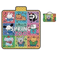 Ultra Sonic Outdoor Picnic Mat Oxford Cloth Water Resistant Washable Children Cartoon Picnic Mat Cam