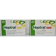 Heptral Tablets 200mg/400mg 30s -Support Healthy Liver Function, reduce fatigue &amp; promote healthy mood