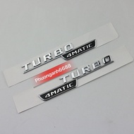 4matic turbo car stickers, turbo4matic combo stickers, turbo logo