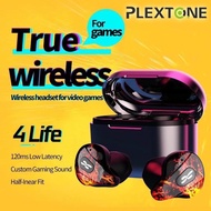 Plextone 4Life Gaming Earphone TWS True Wireless Headset for Video Gamers Tws Earbuds Music Headset 