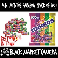 [BMC] Mini Mentos Rainbow (Bulk Quantity, Box of 100) [SWEETS] [CANDY]