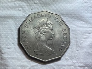 HK Decagonal Queen’s Head 5 Dollar Coins 💵 香港十邊形女皇頭5圓硬幣