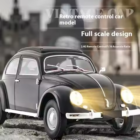 New CXD 1/16 Rc Car D62mini For Vw Beetle Hardtop Sedan Model 1949-1963 Carremote Control Rc Climbin