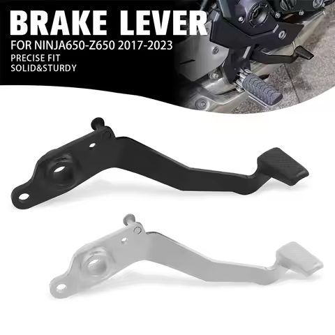 Motorcycle Rear Brake Foot Pedal Lever For Kawasaki Ninja 650 Z650 EX650 ER650 17-26 Ninja650 ABS KR