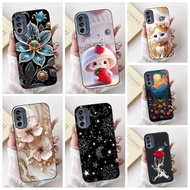For Motorola Moto G62 5G Case 6.5'' New Luxury Candy Painted Cover Soft Silicone Phone Case For Moto