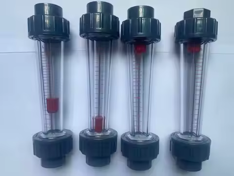 LZS-25 Plastic Tube Type Water Rotameter Liquid Flowmeter Measuring Tools