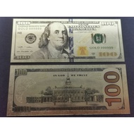 The United States of America 100Dollars [GOLD FOLD] Federal Reserve Note