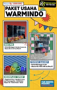 Jual Promo Paket Usaha Warmindo Paket Usaha Kekinian UMKM