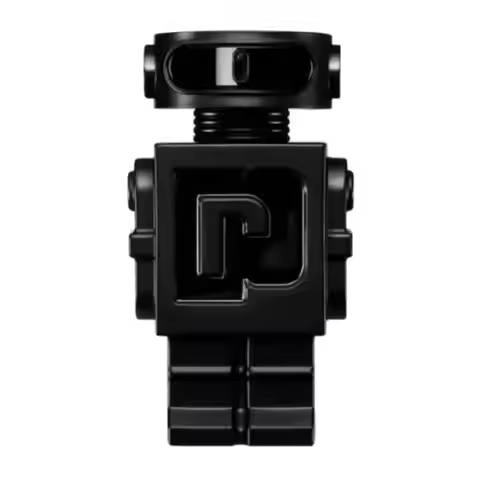 Paco Rabanne Phantom Parfum Men's Perfume 100ml, Aromatic Fragrance for Men, All-black Robotic Glass