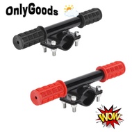 ONLYGOODSS Safety Handlebar, Black/Red Nonslip Children Handle Grip, Durable Adjustable Kid Scooter 