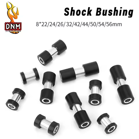 MEROCA Rear Shock Bushing for DNM EXA FORM Bicycle Shock Absorber 22/24/26/32/42/44/50/54/56mm Absor