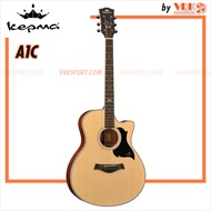 Kepma กีตาร์โปร่ง รุ่น A1C ขนาด 40" พร้อมสายกีตาร์เคลือบ