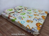 Sprei Fitted Karet Sprei Karakter Jungle Animal Sprei Jungle Animal Little Sprei Motif Hewan Sprei G
