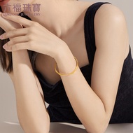 Liufu Jewelry Twisted Ag925 Silver Bracelet Female Fashion Plating Solid Bracelet Price FRSTBB0005Y