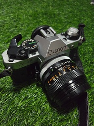 [零件機］Canon AE-1 Program + F1. 4 50mm lens