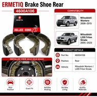 ERMETIQ Mitsubishi Montero (2008-2015), L200 Triton Strada (2005-2023) Rear Brake Shoe - 4600A106
