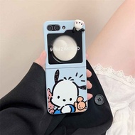 Ốp Lưng Snoopy Samsung Galaxy Z Flip 6 / Z Flip 5 Nhựa Cứng Cute - BUM STORE GALAXY CASE