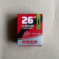 Chaoyang Bicycle Inner Tube 26x1.95 Mountain Bike Inner Tube 24/26 * 1.95 Road Bike Inner Tube