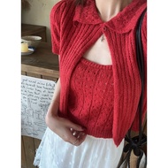 Min Min_Elegant Knitted Wool Cardigan H20